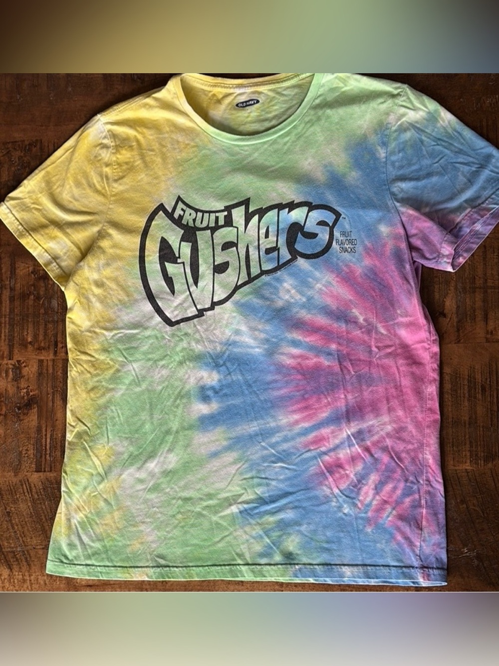 Old Navy Tie-Dye Fruit Gushers Tee